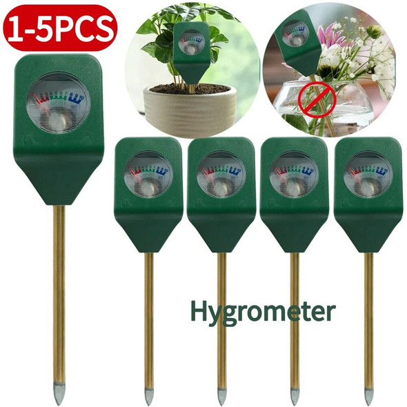 Mini Portable Hygrometer Tester Soil Moisture Meter Garden Plant Flower Indoor Potted Soil Analyzer Detector Tool