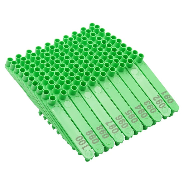 100pcs Plastic Sheep Goat Ear Tags Ear Laser Typing Head Earrings for Farm Animals Idetification Card 100pcs Plastic Sheep Goat Ear Tags Ear Laser Typing Head Earrings for Farm Animals Idetification Card