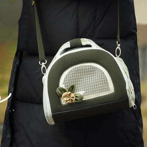 Pet Hamster Carrier Lightweight Parrot Cage Portable Rabbit Backpack Lizard Bag Hamster Nest For Small Animals Pet Accessory