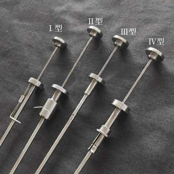 Jiang's artificial insemination and fertilization device for cattle, stainless steel insemination gun