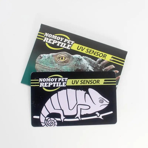 10 Seconds Detection Of Crawler Pets UVB UV Life Detection Test Cards UVB Light Lamps Bulb Habitat Lighting Reptile Accessories