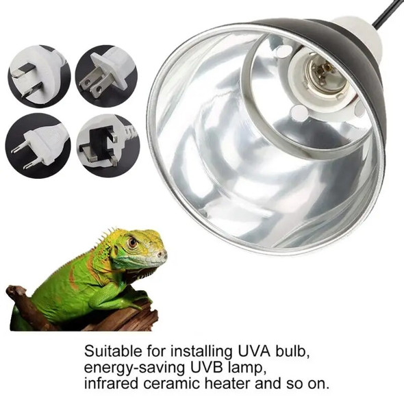 51BD Terrarium Lighting
Crawler Lamp Reptiles Amphibians Habitat Lighting Repta-Clamp Lamp with Dimmable Switch for Reptiles