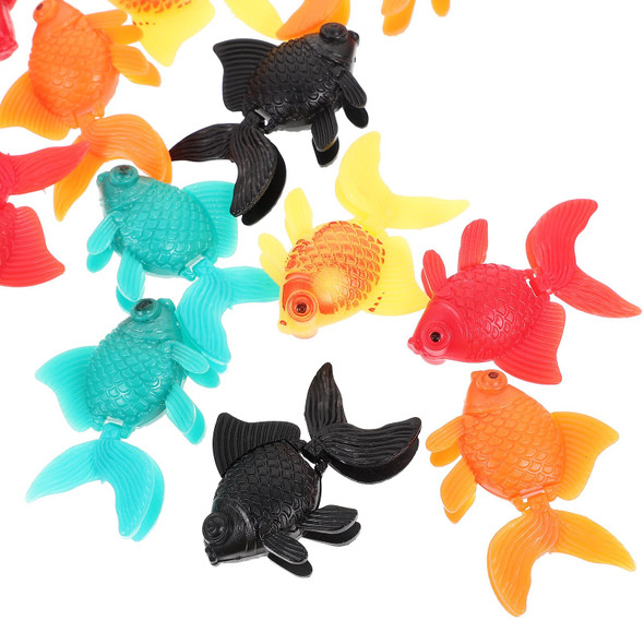 20Pcs Artificial Fake Fish Glodfish Ornament Aquarium Fish Bowl Tank Terrarium Decoration