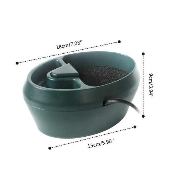 Reptile Drinking Fountain Water Dripper Amphibian Water Dispenser Reptiles Terrarium Tank Accessories Water Bowls