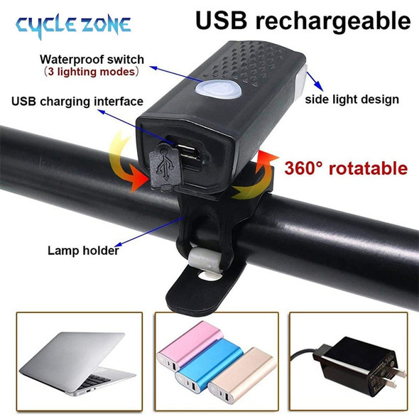 Mtb Bike Front Lights Usb Led Rechargeable Waterproof Mountain Bike Mtb Bike Front Lights Usb Led Rechargeable Waterproof Mountain Bike