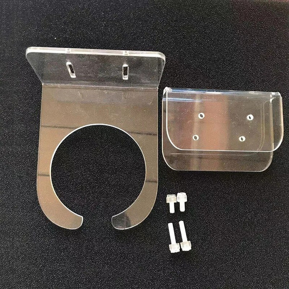 Acrylic Aquarium Filter Bag Holder Frame Bracket for Bottom Fish Marine Filtration System Dia. 10cm Filter Bags Accessories