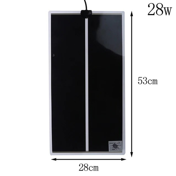 5W-28W Pet Warm Heater Reptile Heating Pad EU Plug Pet Lizard Tortoise Vivarium Terrarium Warm Heater with Thermostat Controller