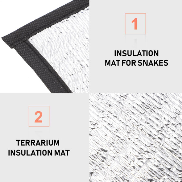 Heating Pad Winter Self-warming Mat Pet Sleep Terrarium Insulation Reptile Tank Warmer Parrot Accessory Under Heater Small