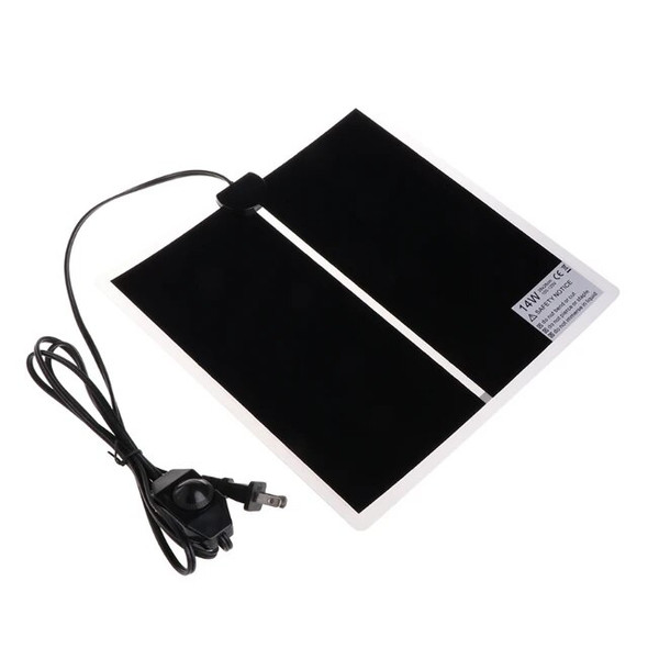 Reptile Heating Pad Hermit-crab Heater Amphibians Heating Mat for Reptiles Snake Lizard Terrarium 20W/14W/7W/5W 4 Sizes