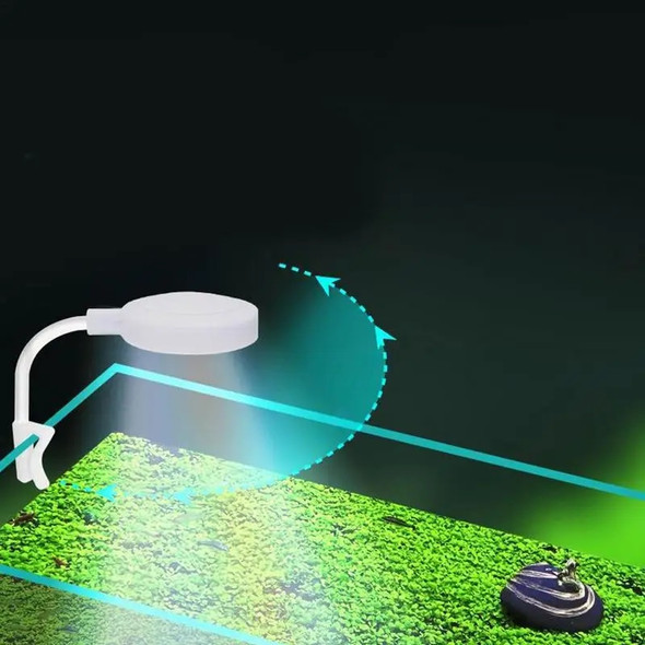 Aquarium Mini Lamp LED Fish Tank Aquatic Plant Growth Lamp Tetra Aquatic Turtle Light Reptile Heat Emitter for Pet Turtle tank