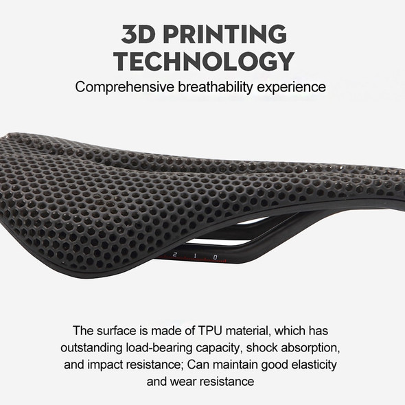 Bicycle 3d Printed Saddle Ultralight Carbon Fiber Road Mountain Bike Bicycle 3d Printed Saddle Ultralight Carbon Fiber Road Mountain Bike