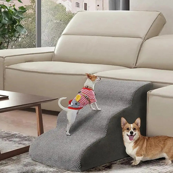 Hot Dog House Dog Stairs Pet 3 Steps Stairs For Small Dog Cat Pet Ramp Ladder Anti-slip Removable Dogs Bed Stairs Pet Suppl E2Y5 Hot Dog House Dog Stairs Pet 3 Steps Stairs For Small Dog Cat Pet Ramp Ladder Anti-slip Removable Dogs Bed Stairs Pet Suppl E2Y5