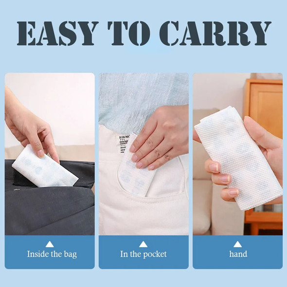 Non-odor Dog Poop Bag Double Layers Thickness Doggie Potty Bags For Hiking Camping