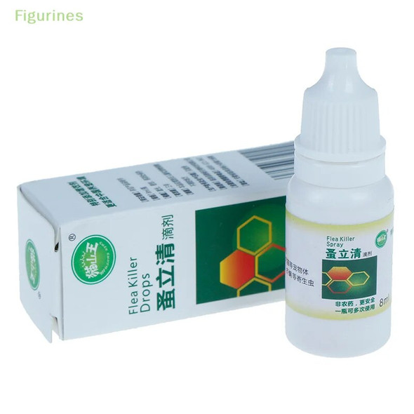 8ml Pets Dog Cat Anti-flea Drops Insecticide Flea Lice Insect Killer Spray
