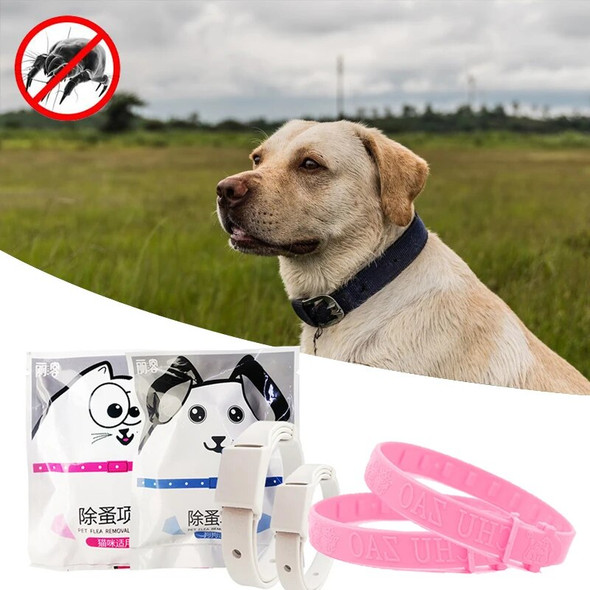 Cat Dog Anti Flea Mite Tick Collar No Flea Grooming Tool Quadruple Removal Flea Effect Kitten Remedy Neck Pet Supplies Cat Pet