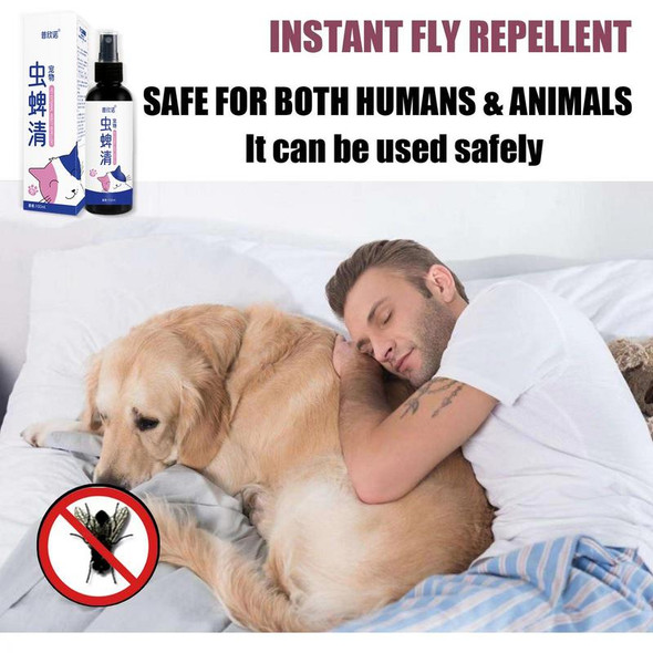 Fleas Lice Ticks Spray Mosquitoes Repellents Pet Friendly Tick Yard Spray 100ml Fleas And Tick Control Spray Drive Away Fleas