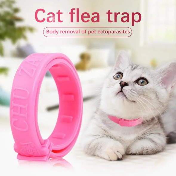 Pet Flea And Tick Collar For Dogs Cats Adjustable Flea Tick Prevention Mosquitoes Repellent Collar Insect Repellent Puppy Supply