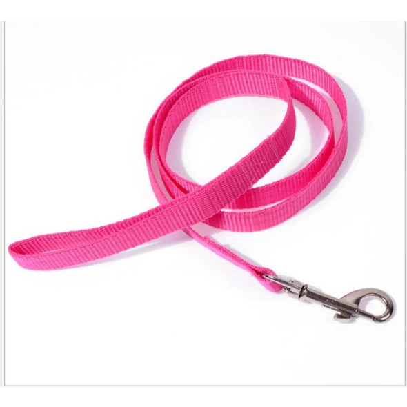 200PC 6Colors 110cm*1.5cm Nylon Pet Dog Leash Harness Dog Collar Walking Training Leash Cats Dog Harness Collar Leash Strap Belt