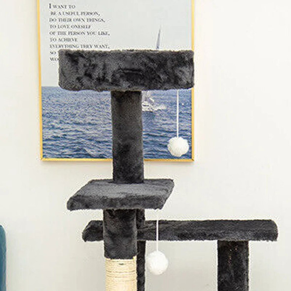 Cat Tree Tower for Indoor Cats,Multi-Level Cat Furniture Activity Center with Cat Scratching Posts Stand House Cat Condo Cat Tree Tower for Indoor Cats,Multi-Level Cat Furniture Activity Center with Cat Scratching Posts Stand House Cat Condo