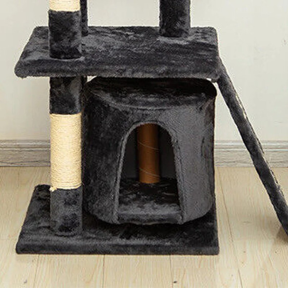 Cat Tree Tower for Indoor Cats,Multi-Level Cat Furniture Activity Center with Cat Scratching Posts Stand House Cat Condo