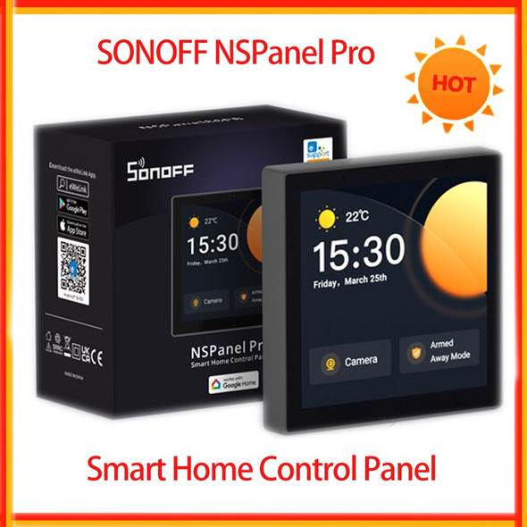 Sonoff Nspanel Pro Smart Home Control Panel With Zigbee 3.0 Gateway