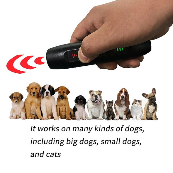 No Noise Ultrasonic Dog Repelle 3 In 1 Ultrasonic Anti Barking Device USB Rechargeable Anti Vibrator Pet Dogs Training Product No Noise Ultrasonic Dog Repelle 3 In 1 Ultrasonic Anti Barking Device USB Rechargeable Anti Vibrator Pet Dogs Training Product