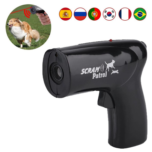 Ultrasonic Dog Repeller Device Pet Cat Repellent Device Anti Barking Device For Pet Dog Training Usb Recharge Pet Supplies