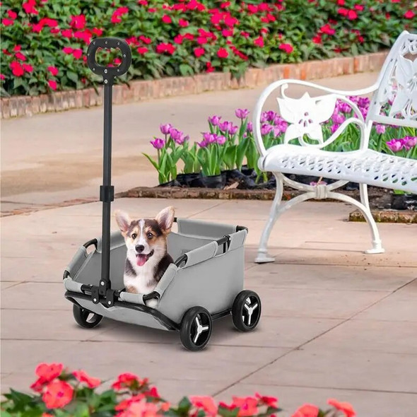 universal Dog Stroller for Small Dogs Rolling Cat Carrier Pet Carriage 4 Wheels Lightweight Folding Trolley Dog Cart for Travel universal Dog Stroller for Small Dogs Rolling Cat Carrier Pet Carriage 4 Wheels Lightweight Folding Trolley Dog Cart for Travel