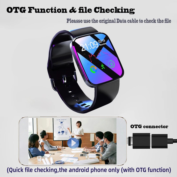 1080P HD Mini Camera Smart Watch DV Professional Digital Voice Video Recorder Audio Encryption Dictaphone Motion Anti-shake USB