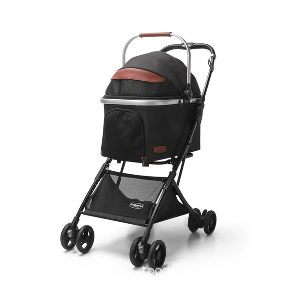 Detachable Pet Stroller Portable Foldable Outdoor Dog Trolley Pet Carrier Dog Strollers for Small Dogs Luxury Dog Carrier