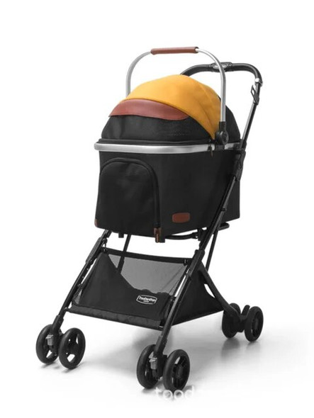 Detachable Pet Stroller Portable Foldable Outdoor Dog Trolley Pet Carrier Dog Strollers for Small Dogs Luxury Dog Carrier