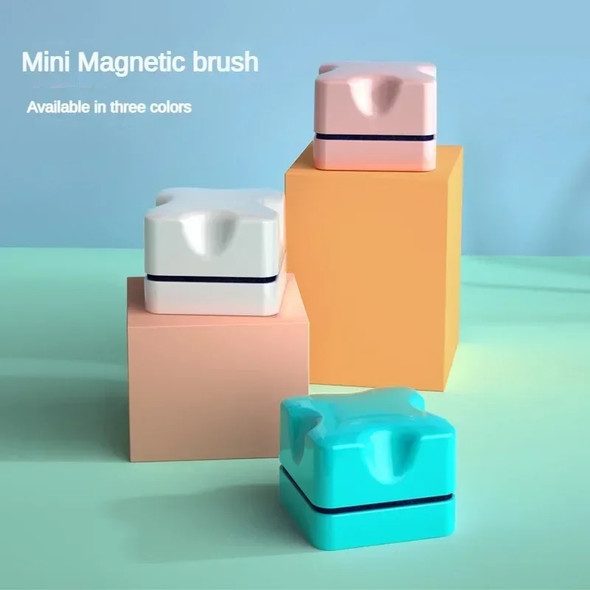 Mini Magnetic Aquarium Fish Tank Brushes Floating Clean Glass Window Algae Scraper Cleaner Brush Aquarium Accessories Two Blades