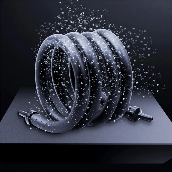 Aquarium Air Pump Oxygen Air Bubble Tube Aerator for Fish Tank Waterscape Bendable Air Stone Pipe Strip Diffuser Accessories