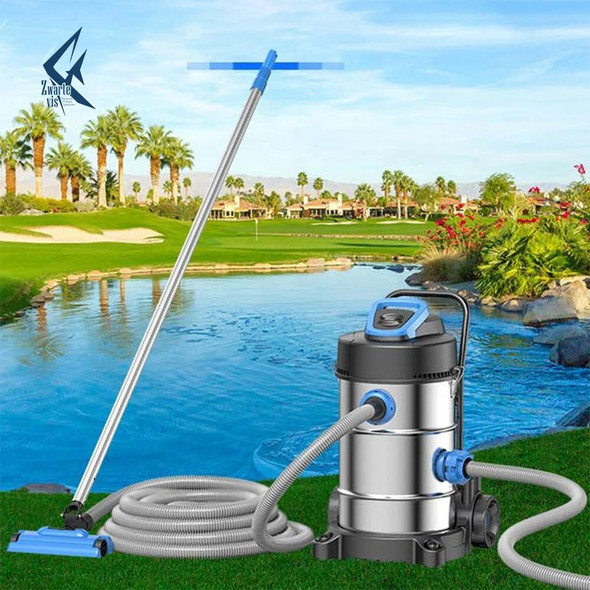 Fish Pond Cleaning Tool Fish Manure Cleaner Wet Dry Use Pool Cleaning Aquarium High Power Fish Tank Accessories