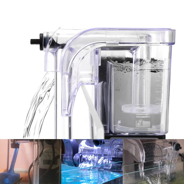 External Hang Up Filter Water Pumps Mini Aquarium Filter for Aquarium Fish Tank Filter Oxygen Submersible Water Purifier