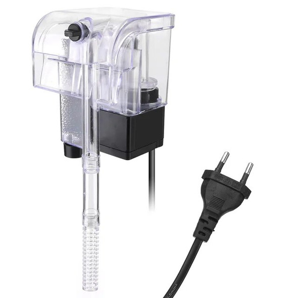 Water Pumps External Hang Up Filter for Aquarium Fish Tank Filter Oxygen Submersible Water Purifier Mini Aquarium Filter