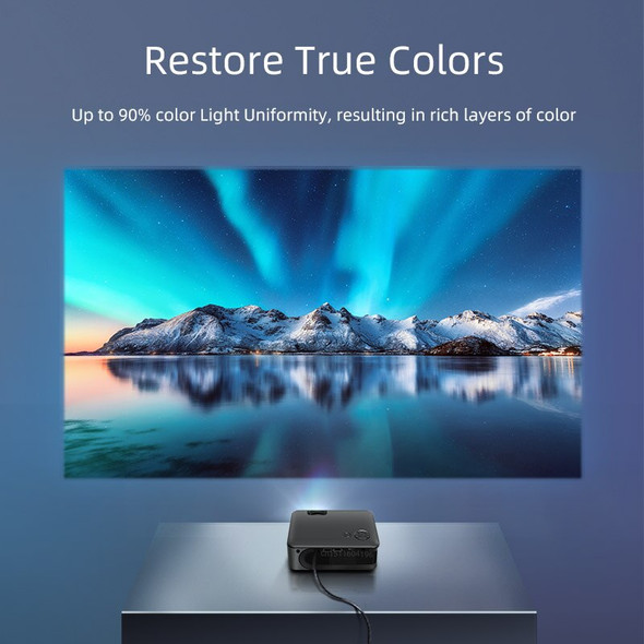 AUN A30 Portable Projector Home Theater Smart TV Beamer Laser 3D