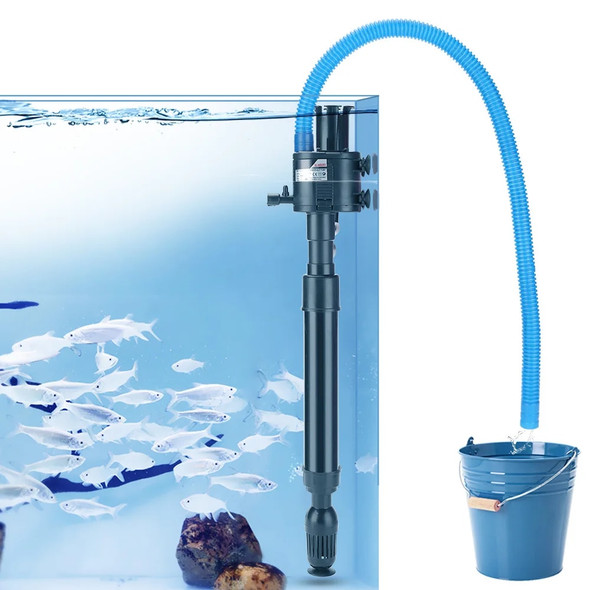 5-in-1 Aquarium Submersible Pump / UV Germicidal Light / Filter Pumps / Silent Oxygen Pumping / Oil Removal Film for Fish Tank