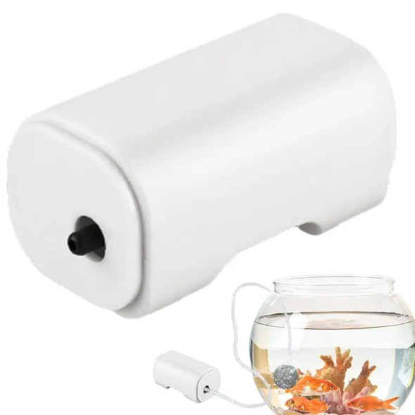 Aquarium Silent Air Pump Reusable Fish Accessories Compressor Oxygen Filter Portable Adjustable Aerator Air Volume Pumps