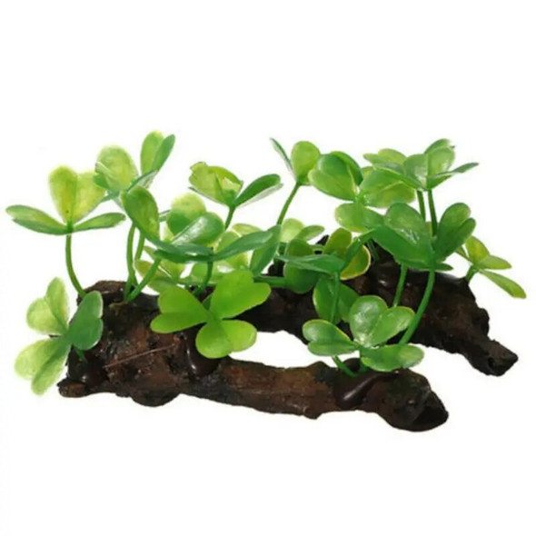 Plastic Artificial Turtle Tree Trunk Driftwood Aquarium Fish Tank Reptile Cylinder Making Roots Plant Wood Decoration Ornament