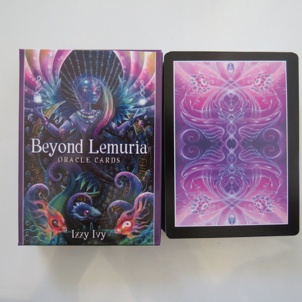 Tarot deck oracles cards mysterious divination Beyond Lemuria oracles deck for women girls cards game board game