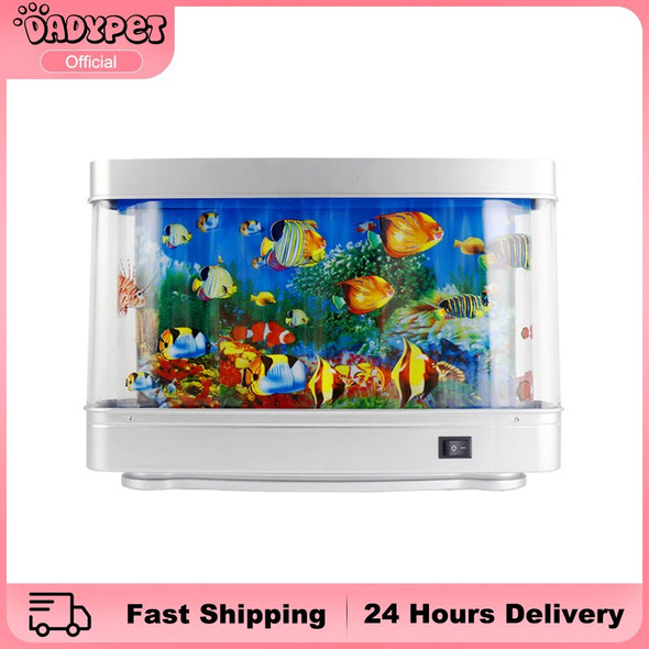 Ornamental Fish Simulation Lamp Imitation Aquarium Lamp LED Seascape Lamp Desktop Home Night Decoration Small Table Lamp Gift Ornamental Fish Simulation Lamp Imitation Aquarium Lamp LED Seascape Lamp Desktop Home Night Decoration Small Table Lamp Gift