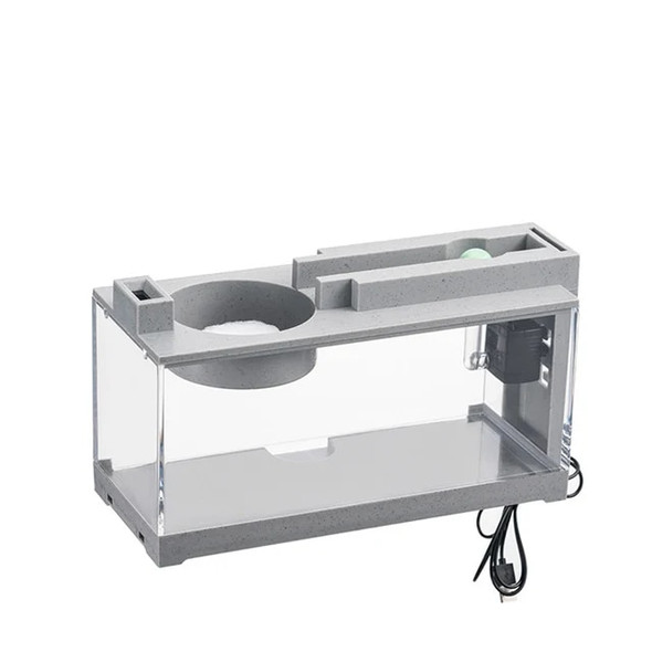 Small Aquarium Fish Tank Kit Built-in Oxygen Bar USB Mute Filter Multi-functional Office Desktop Home Ornaments Decoration