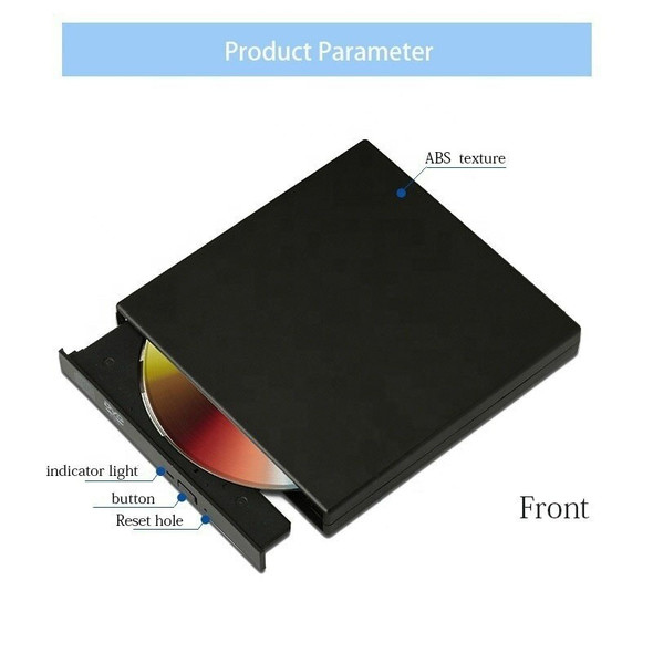 Usb 2.0 Portable External Dvd Optical Drive Cd/dvd-rom Cd/dvd-rw