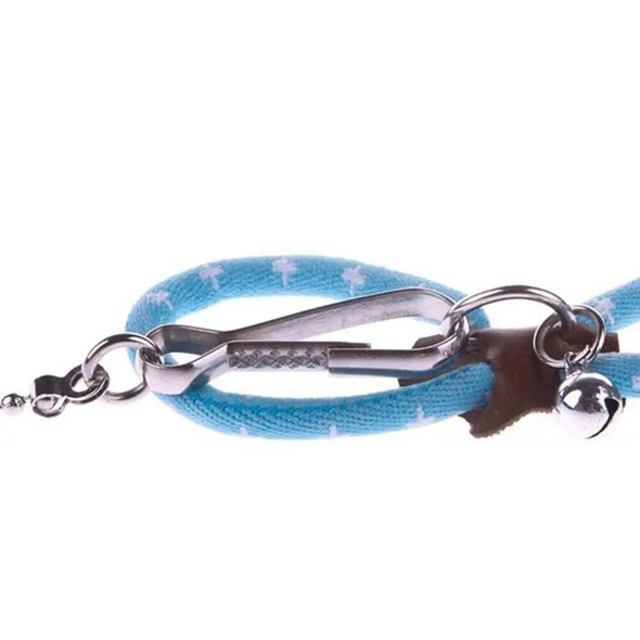 [ READY STOCK ] Pet Traction Rope Adjustable Soft Anti-bite Harness Leash With Bell For Bird Parrot Mouse Hamster Rat