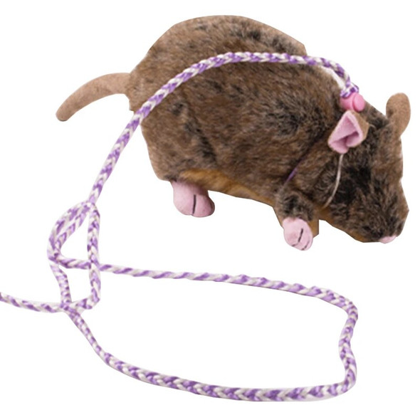 1.4m Adjustable Pet Hamster Leash Harness Rope Gerbil Cotton Rope Harness Lead Collar for Rat Mouse Hamster Pet Cage Leash