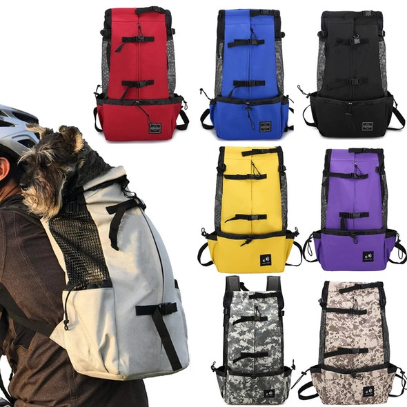 Breathable Dog Carrier Bag Portable Pet Outdoor Travel Backpack Big Dog Cat Carrier Bags For Dogs French Bulldog Dog Accessories Breathable Dog Carrier Bag Portable Pet Outdoor Travel Backpack Big Dog Cat Carrier Bags For Dogs French Bulldog Dog Accessories