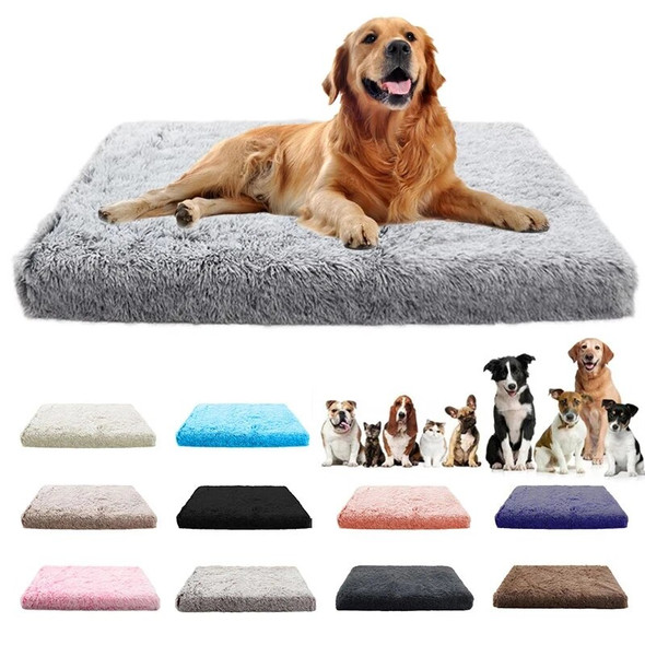 Dog Bed Mats Vip Washable Large Dog Sofa Bed Portable Pet Kennel Fleece Plush House Full Size Sleep Protector Product Dog Bed