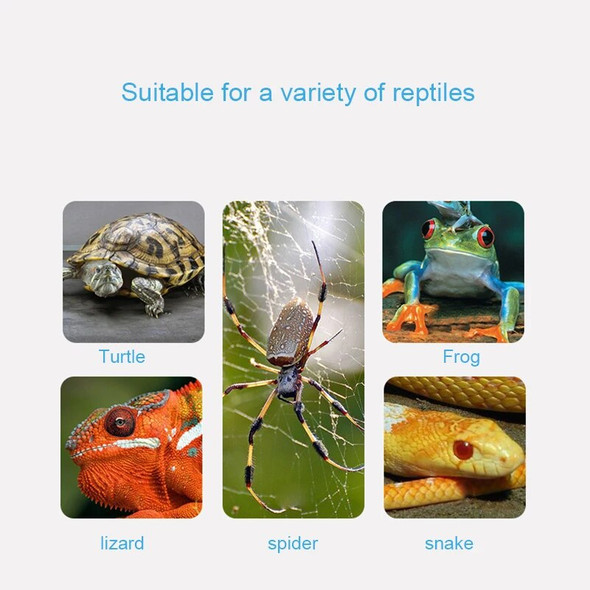 UVB E27 Pet Reptile Lamp Clip-on Bulb Lamp Holder Turtle Basking UV Heating Lamp Kit Tortoises Light Lizards Lighting EU Plug