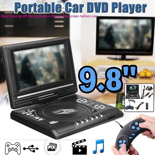 Mini Dvd Player 7.8 Inch Desktop Digital Smart Tv Cd Disc Players With